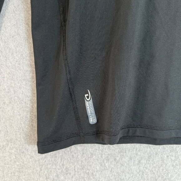Champion Black Long Sleeve Crewneck Tee T-Shirt Baselayer Athletic Mens Size XL - Picture 4 of 9